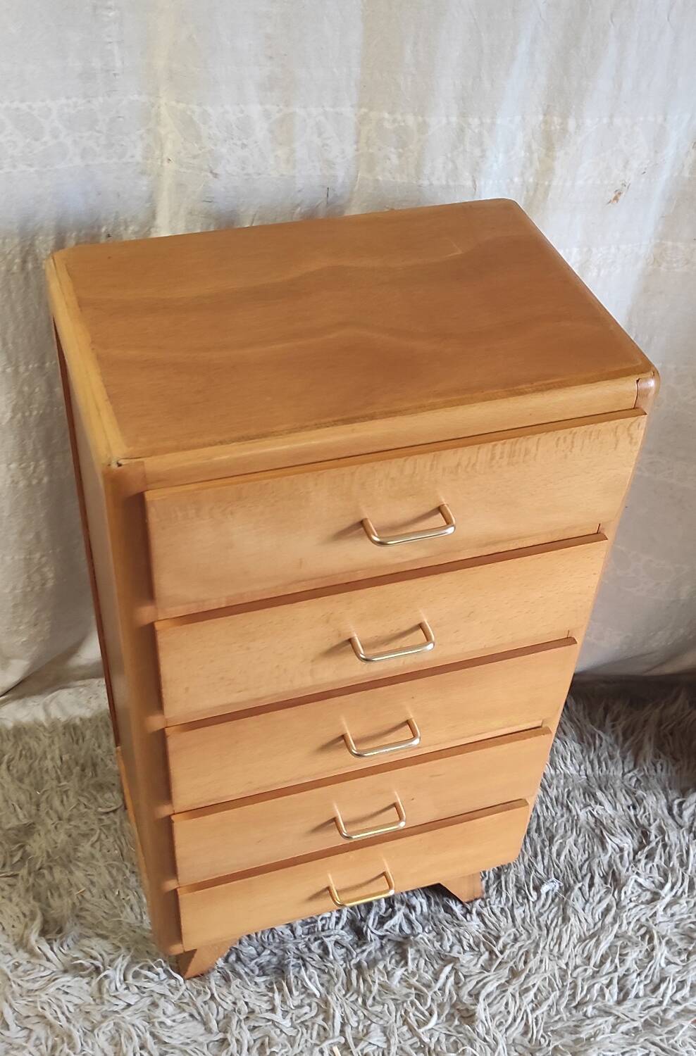 Wooden chest of drawers / chest of drawers - mid-20th century