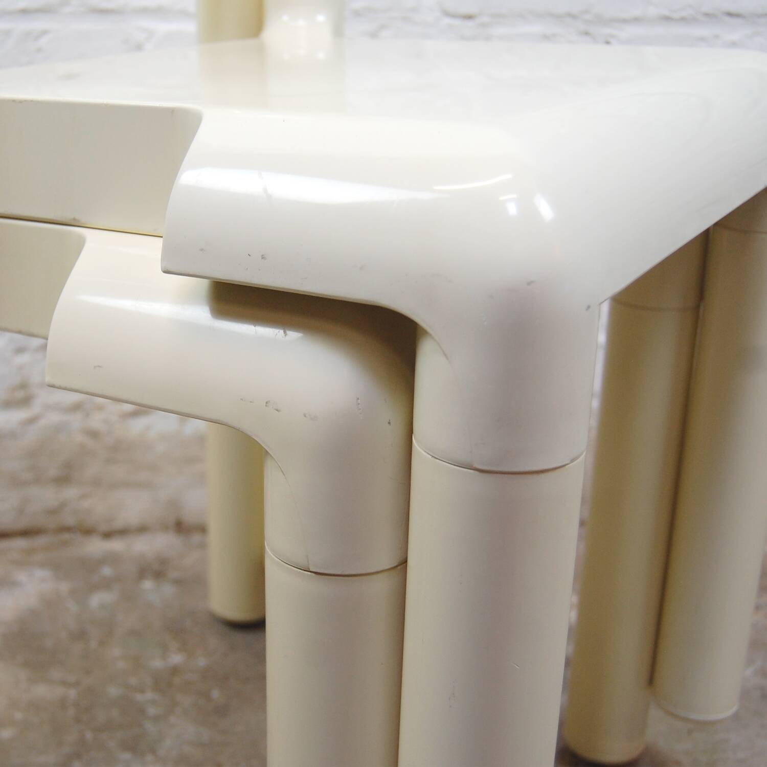 Paire de chaises en plastique UPO d'Eero Aarnio 1979