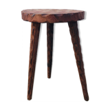 Exotic wood stool tripod