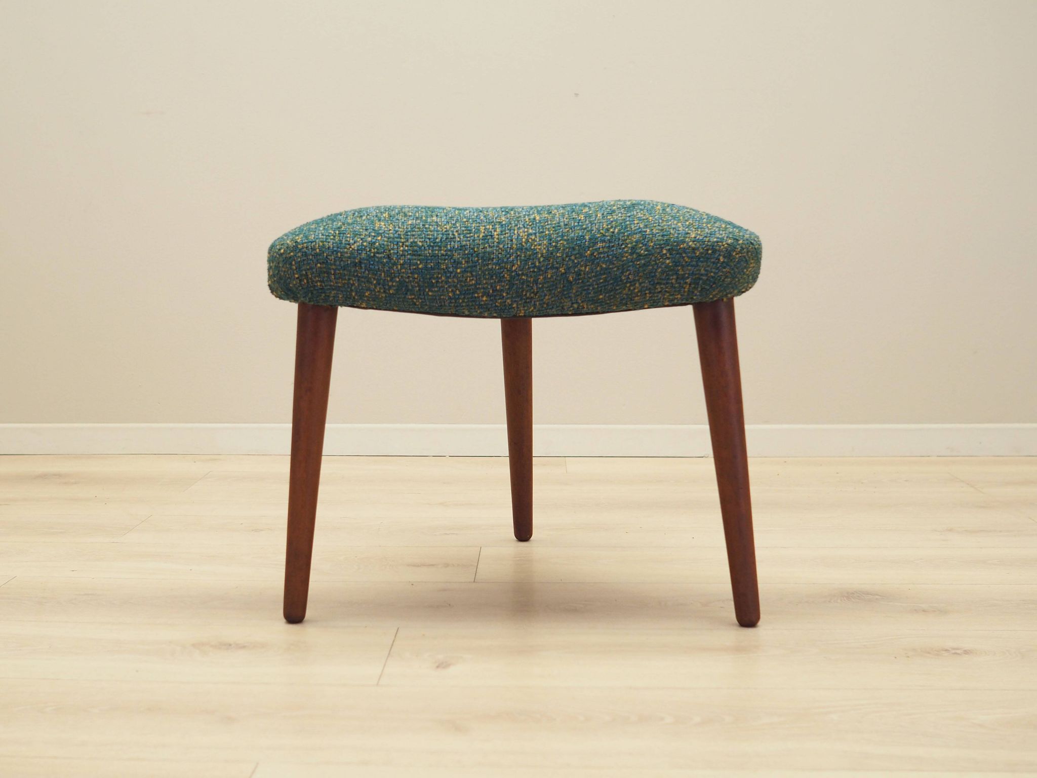 Teak footrest, Danish design, 1970s, production: Denmark