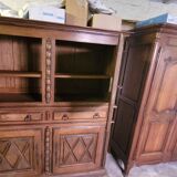 Ancien buffet d'antiquaire Louis XIII chêne massif