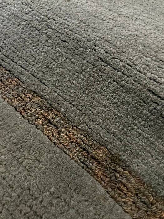 Tisca modernist hand-tufted wool rug France 1980s