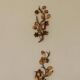 Pair of Mid-Century Italian Gilded Metal Sconces