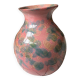 Pink spotted vase