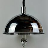 60s 70s ceiling lamp hanging lamp Florian Schulz P58 brass Space Age