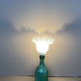 Antique glass table lamp