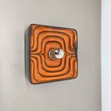 Cubic psychedelic pop art fat lava wall light by pan ceramics, germany, 1970