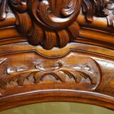 Mahoney carved large mirror 110x180cm