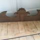 Ancient oak pediment