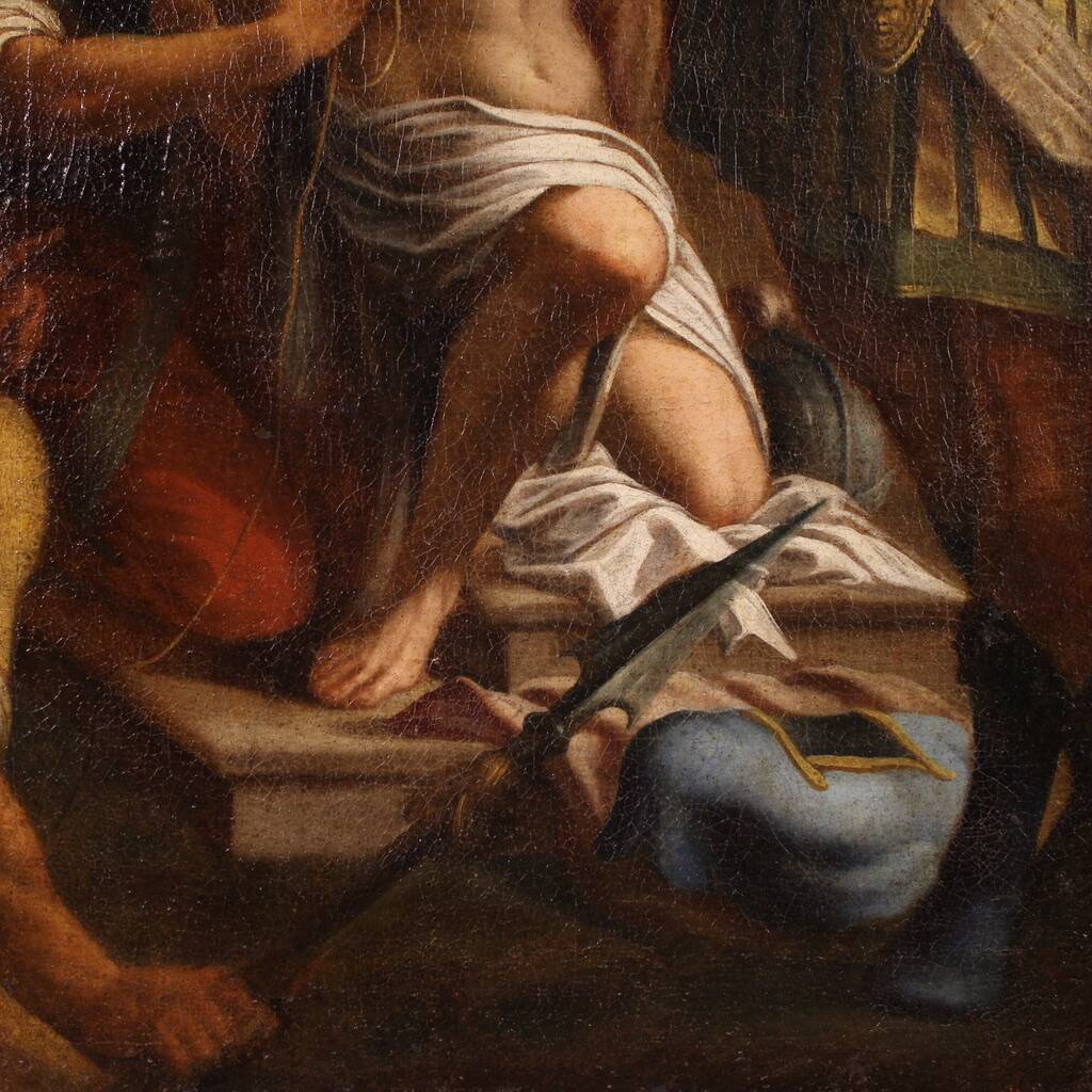 Great 17th century religious painting, Saint Sebastian