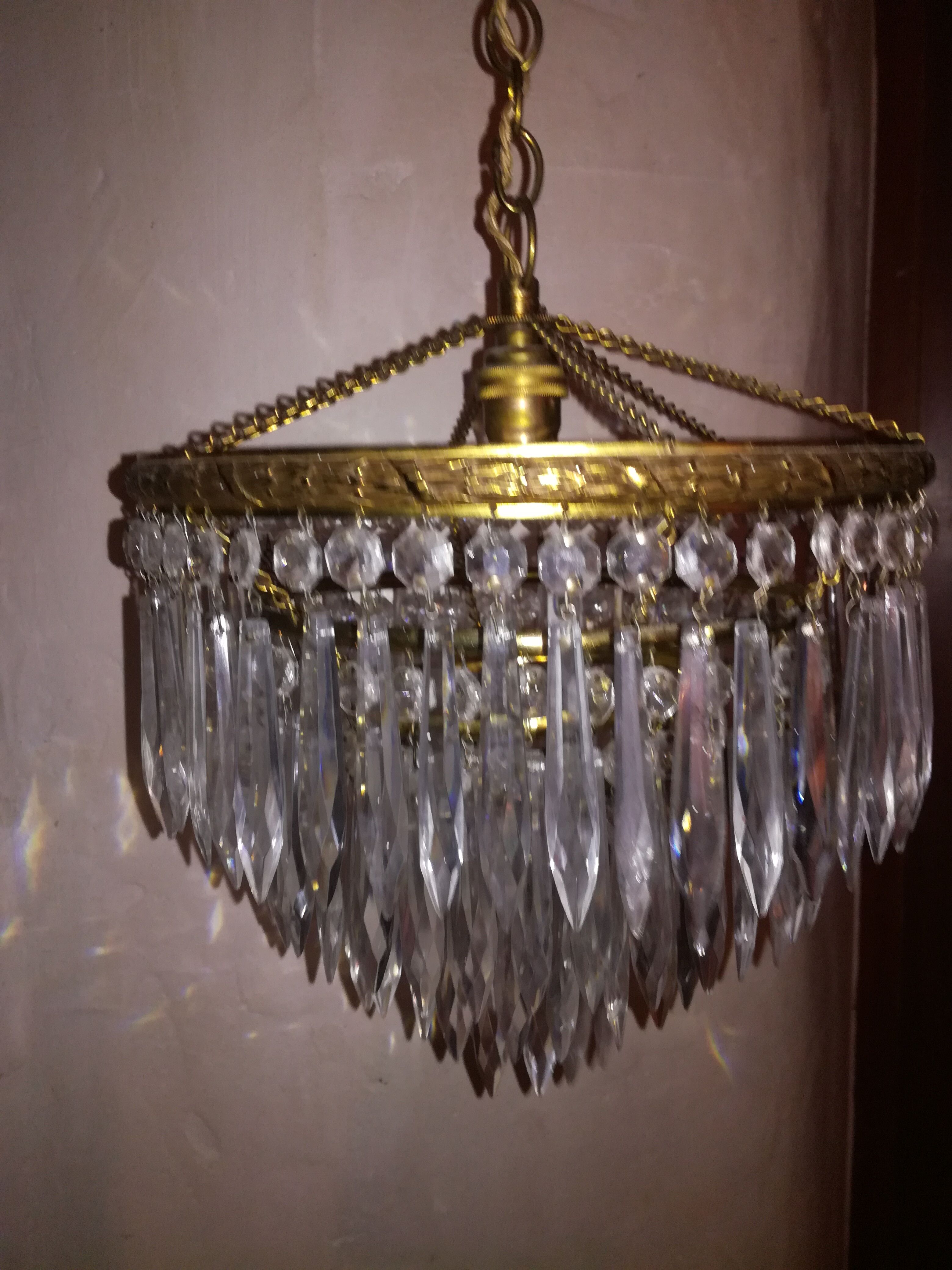 Crystal chandelier
