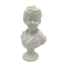 Capodimonte porcelain child bust after Houdon signed F. Kessler - 20th century