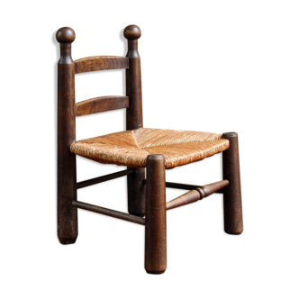 Chaise basse années 40