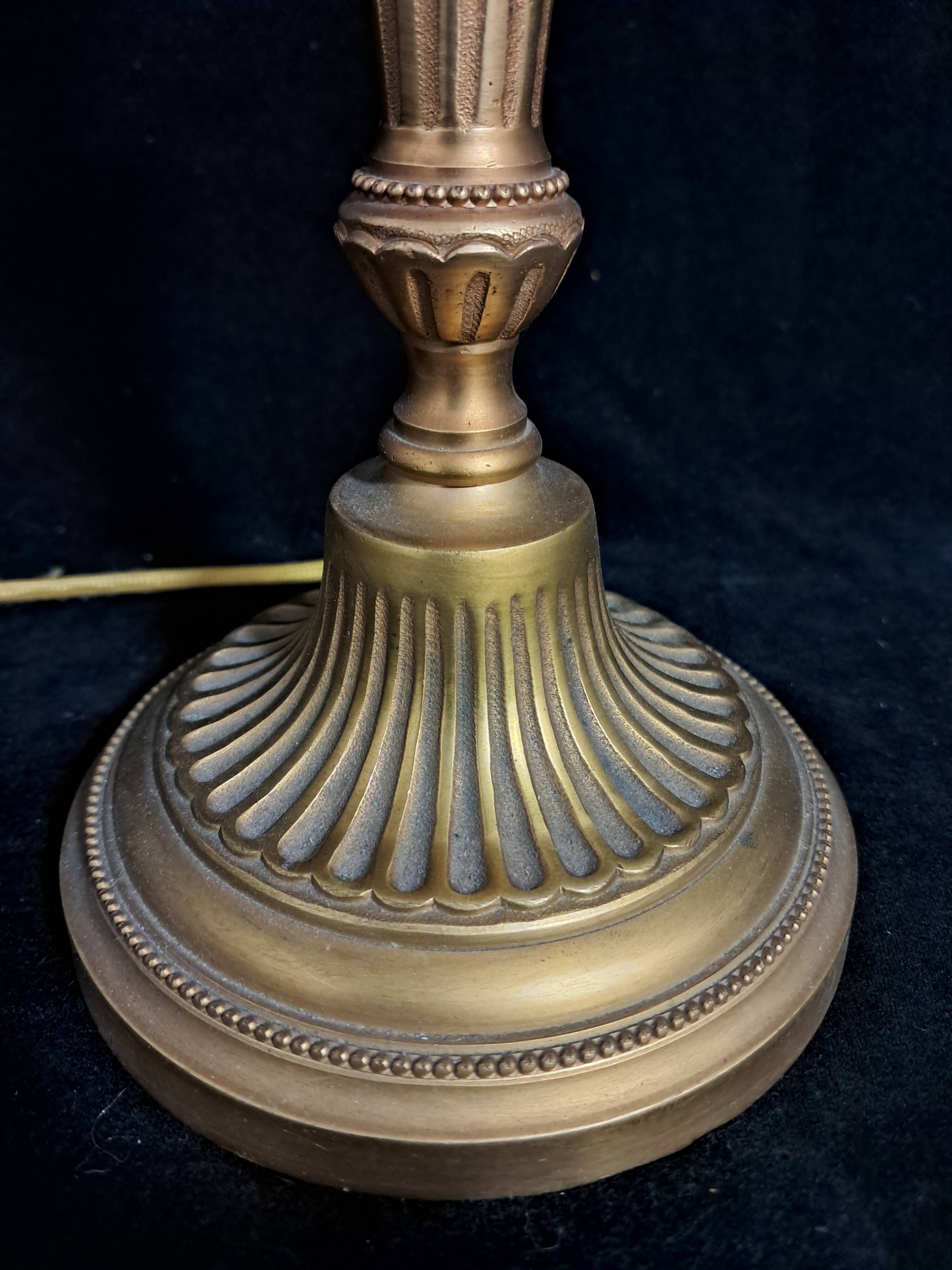 Gold Metal Table Lamp Base