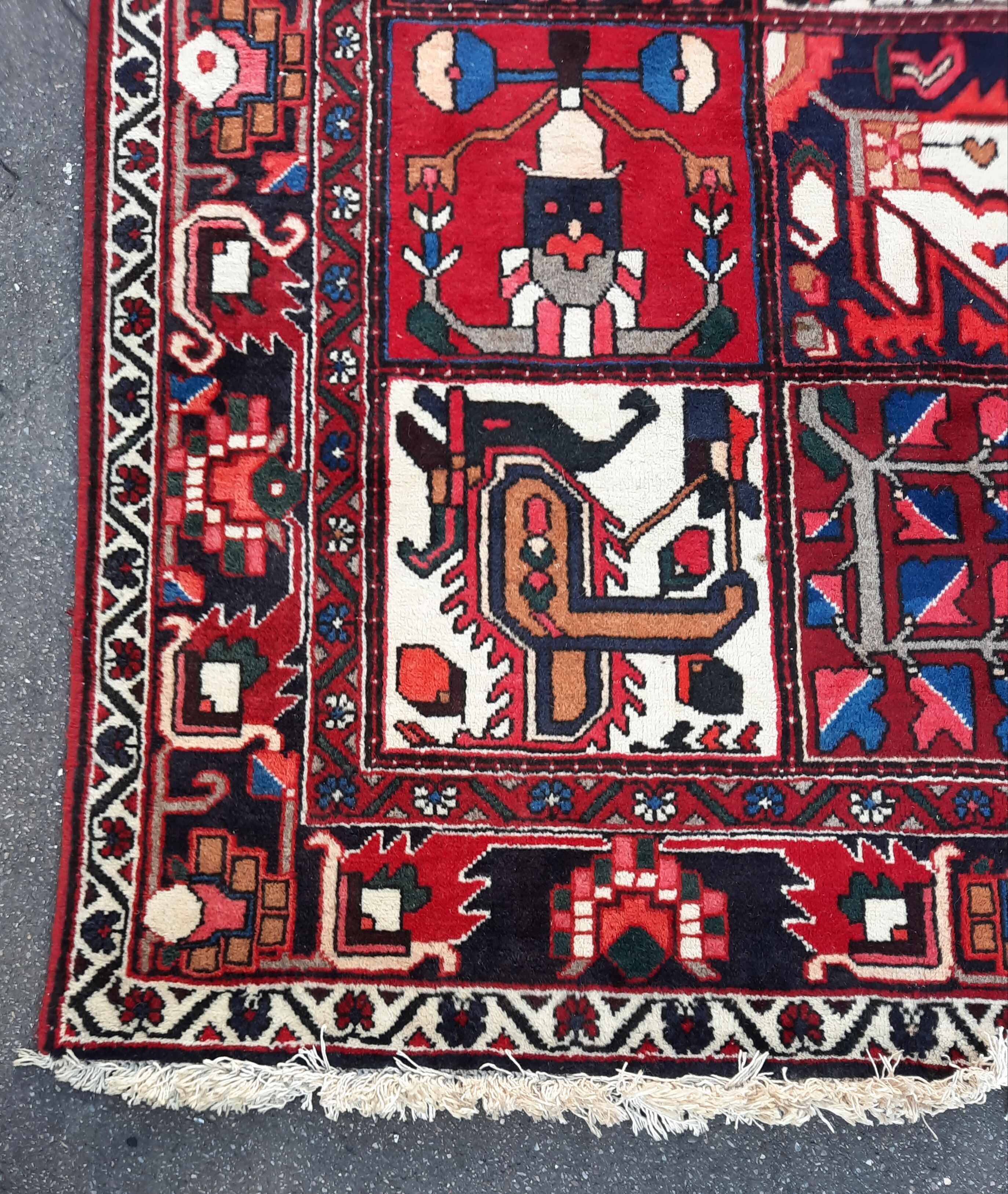 Handmade oriental carpet