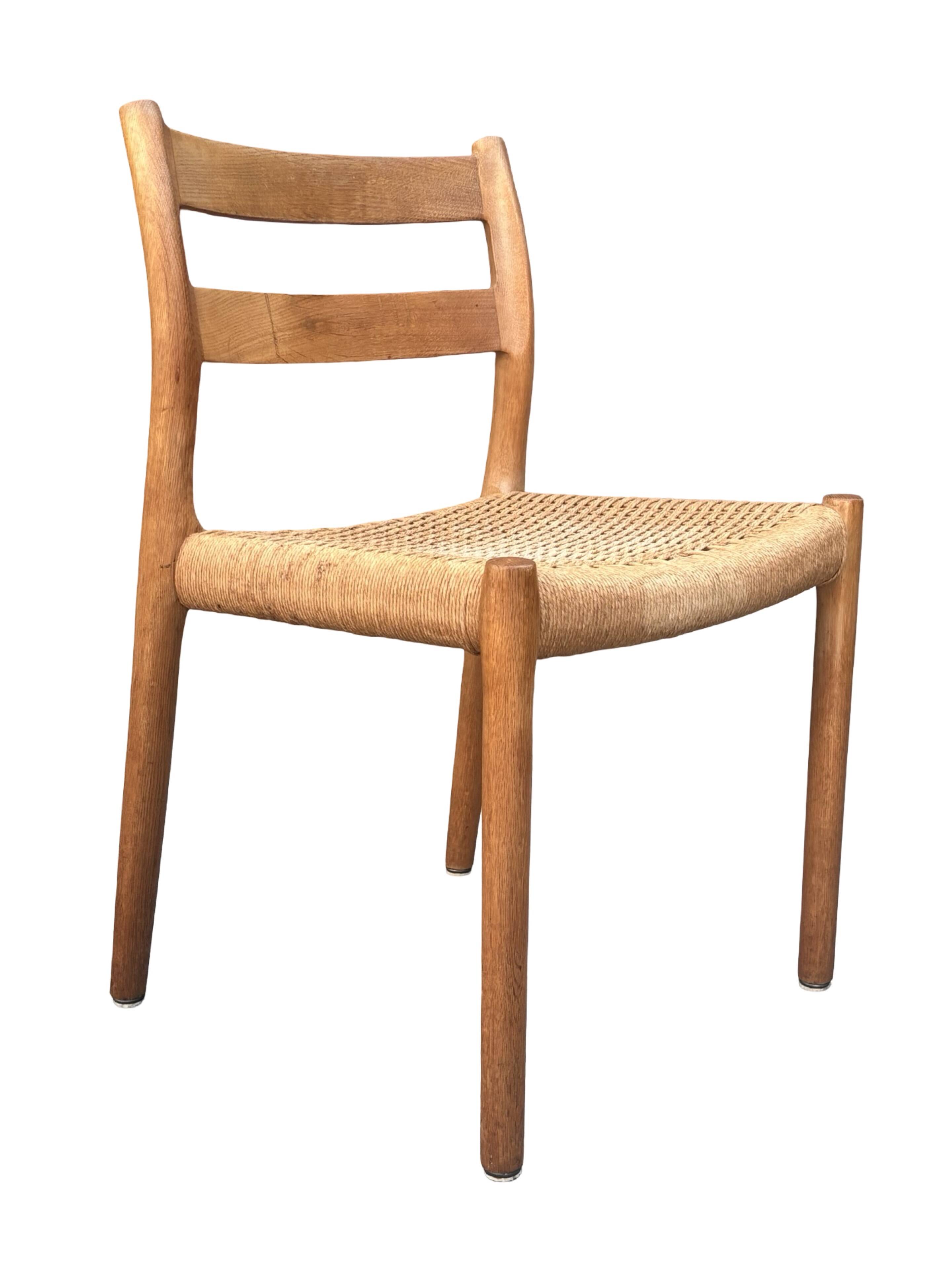 Mid Century Niels O Moller Chair model 84 Danish Design
