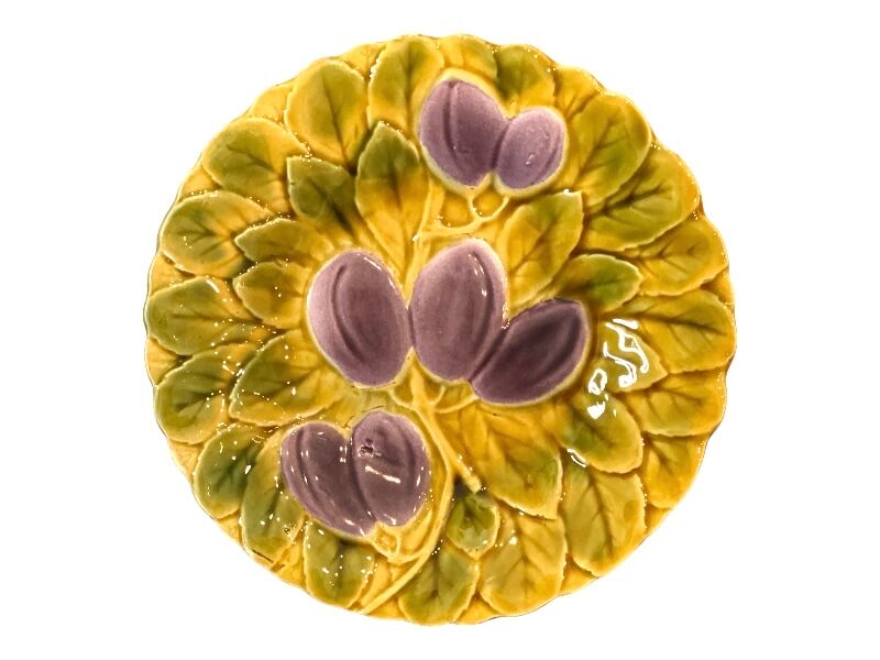 6 dessert plates + Sarreguemines slurry dish