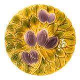 6 dessert plates + Sarreguemines slurry dish