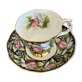 Tea cup royal albert provincial flowers 1975