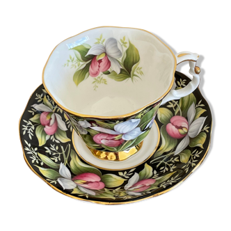 Tea cup royal albert provincial flowers 1975