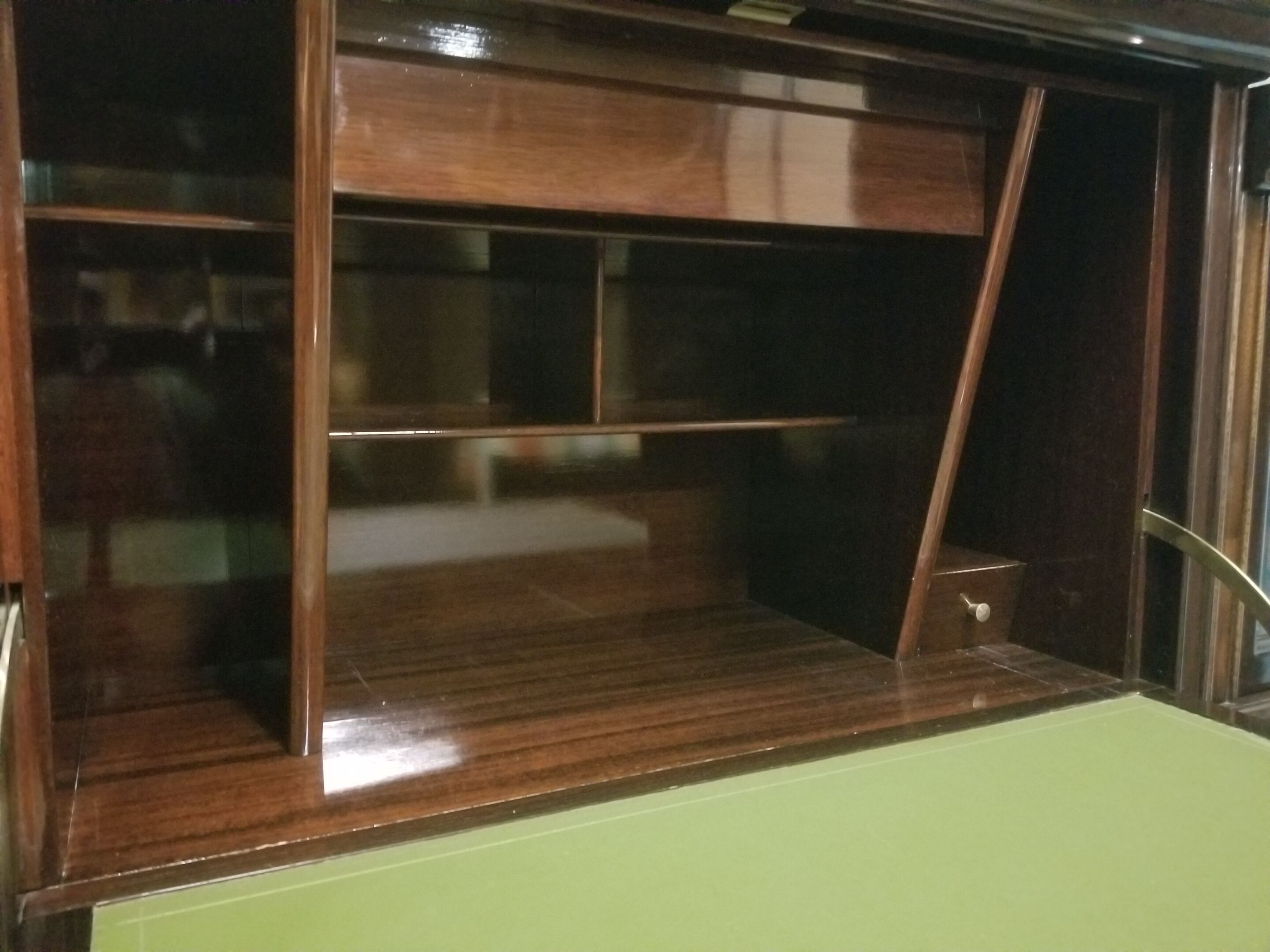 Modular vintage window secretary cabinet MD - 60s