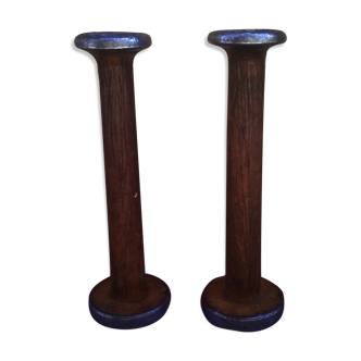 Pair of vintage candlesticks