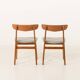 Danish vintage teak chairs attr. to Farstrup, set of 8, 1960s