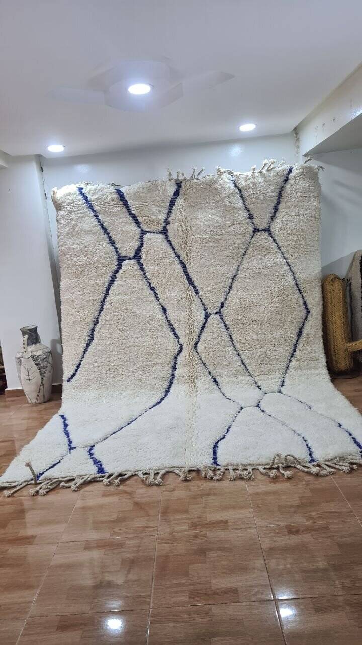 Handmade Beni Ouarain rug 300x200 cm