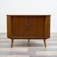 1950s chest of drawers/TV cabinet with sliding doors