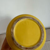 Vintage ceramic yellow pitcher