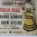 Moulin Rouge advertising poster "Great Red"