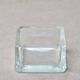Art Deco ashtray and catchall in tempered glass, by or in the style of Lumax.
