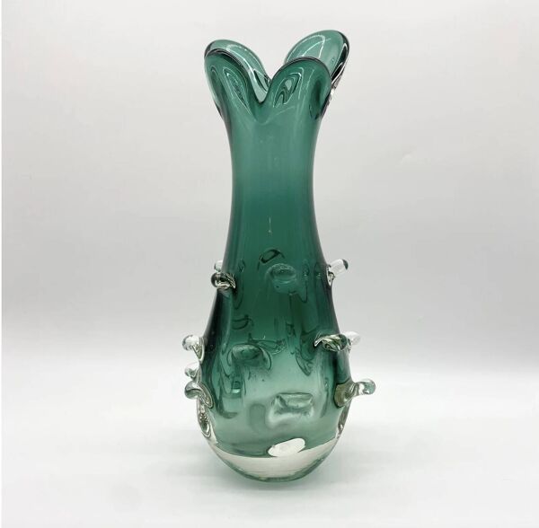Vase « OVNI II » XXL en verre de Murano – Années 1970
