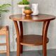 Round side table double top