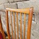 Set of 6 teak chairs by Ernst Martin Dettinger 1960