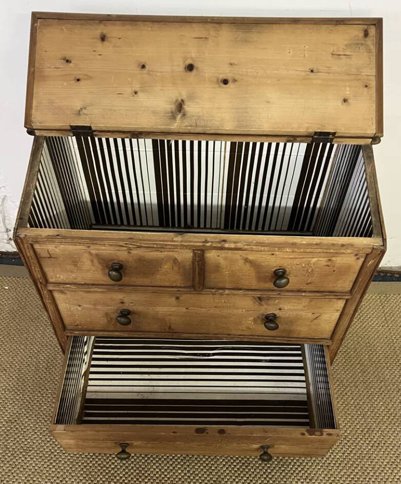 Vintage bar chest of drawers