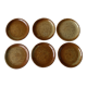 Selency stoneware plates x Monoprix Croisé Laroche