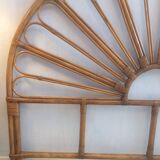Rattan bedhead