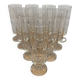 Set of 10 Luminarc champagne flutes