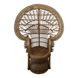 Rattan armchair