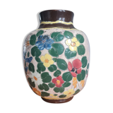 Vallauris earthenware vase