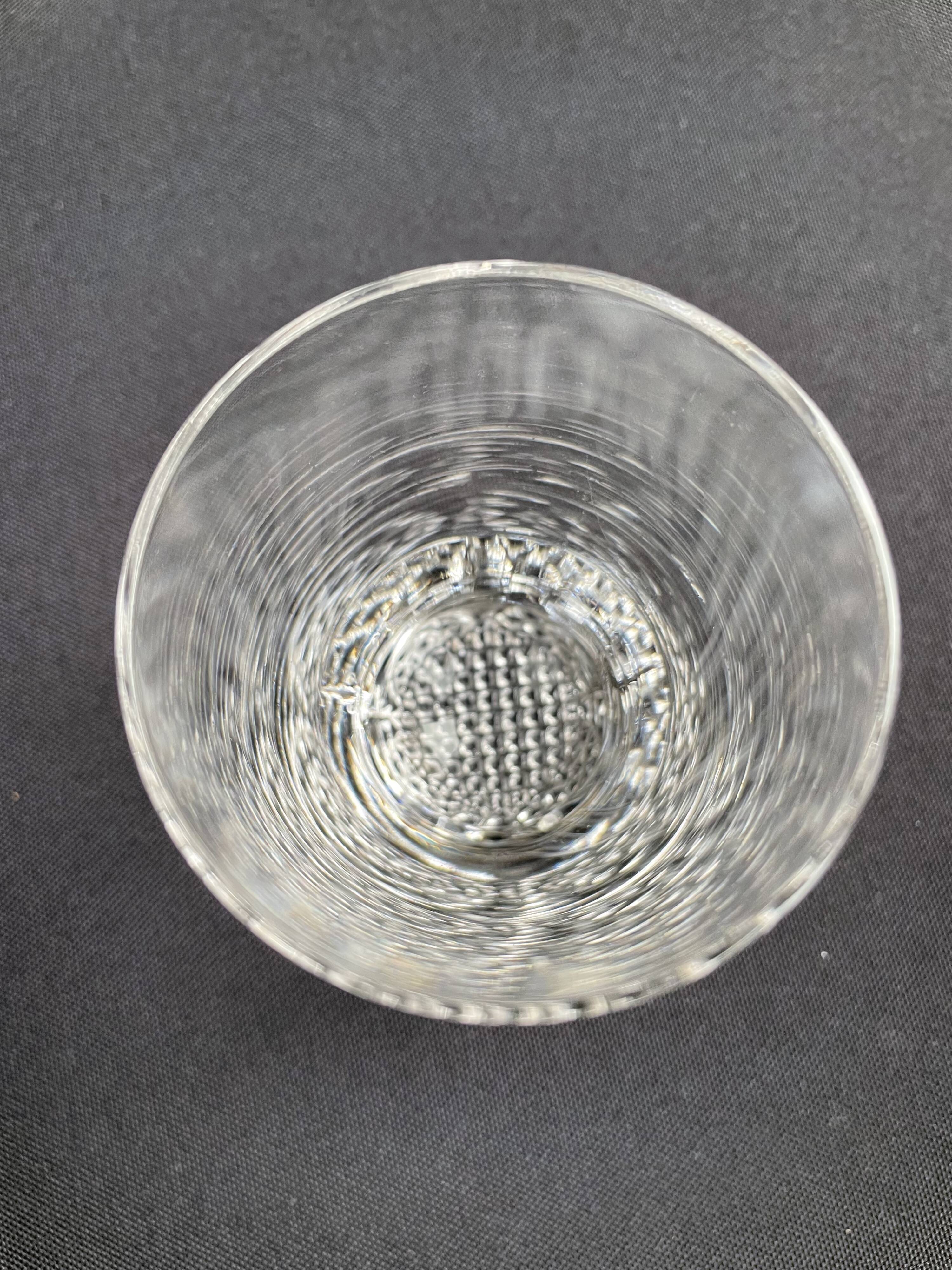 Large glasses (9) - Mid-century modern - Crystal