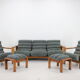 Living room oak set ,finland 1960