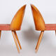 Pair of Mid Century chairs made in 1950s Czechia, designed by Antonín Šuman