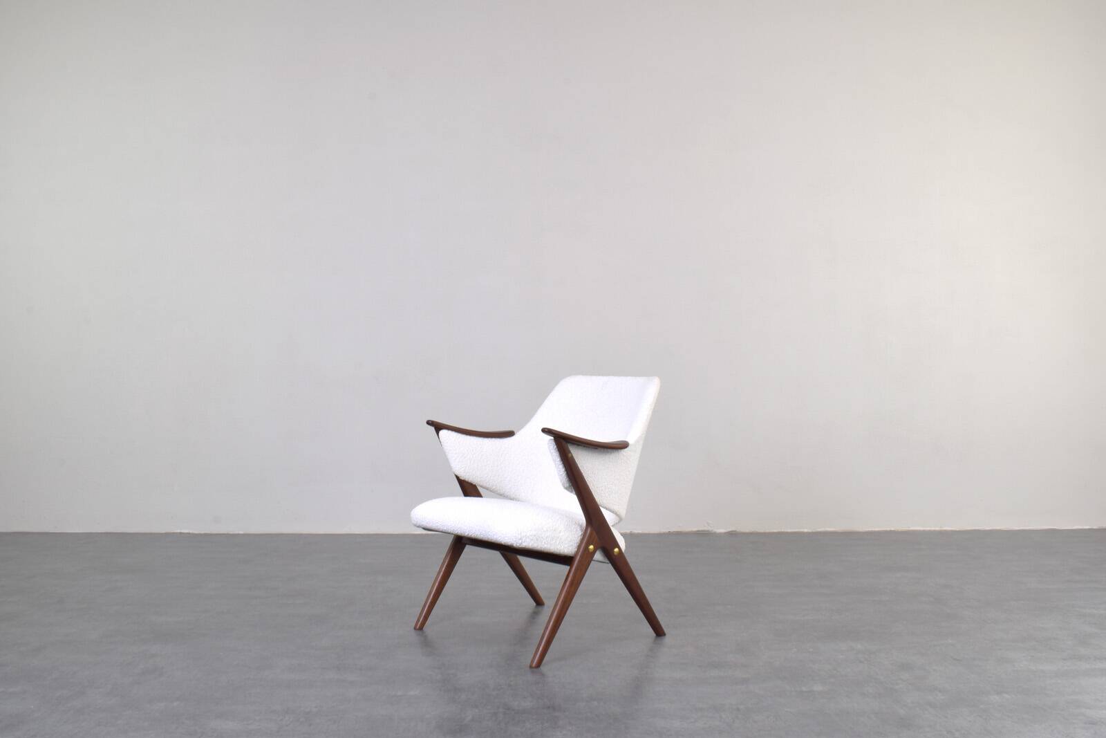 Fauteuils Mid-Century en Teck Knott de Brunstad Møbelfabrikk, Norvège, 1960