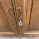 Louis XV buffet in dark oak from the 1930s.