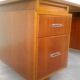 Large French desk Burwood of the 50s .
