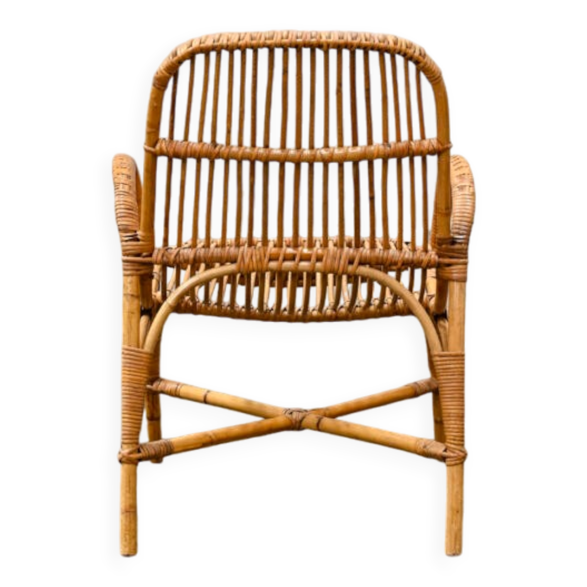 Fauteuil en rotin