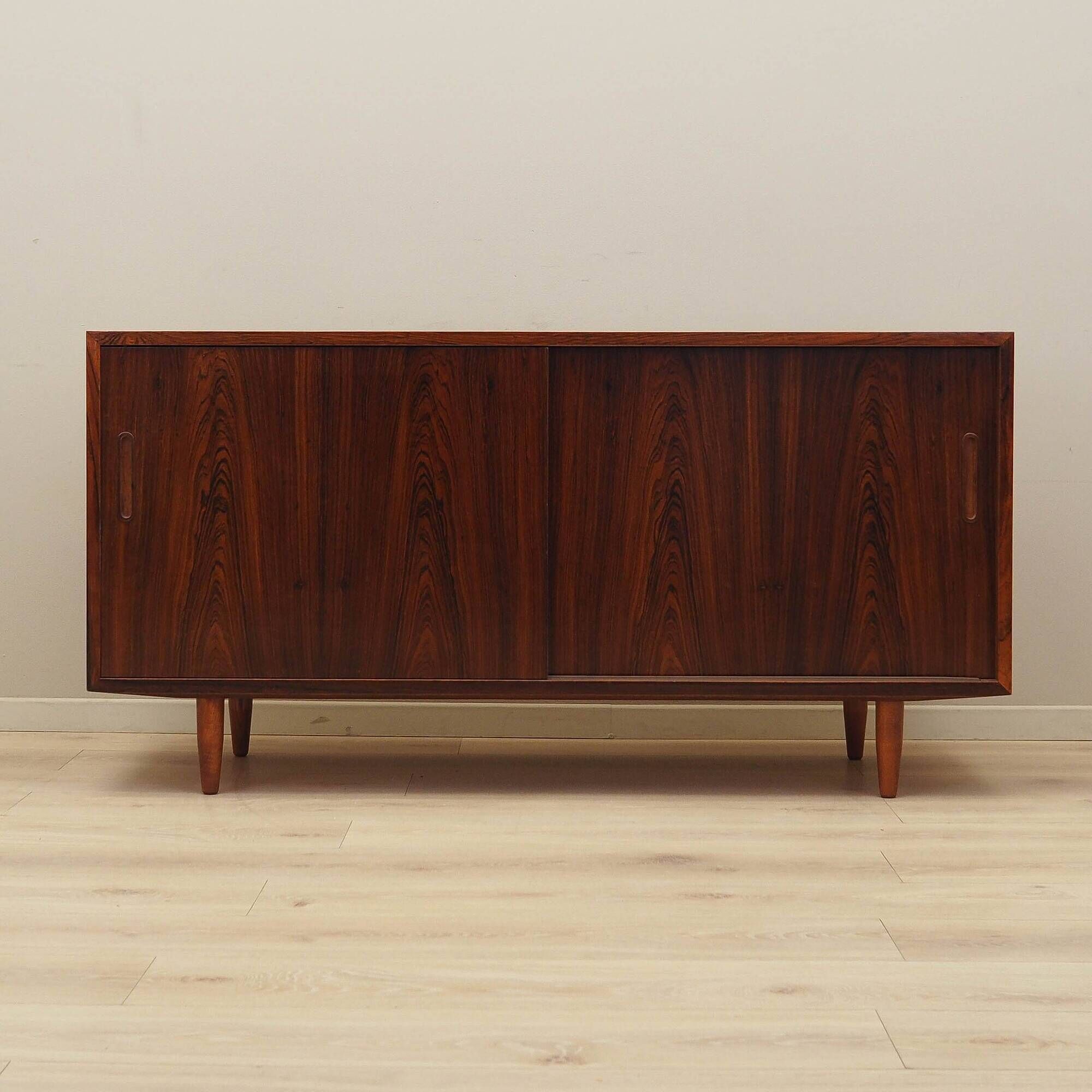 Cabinet en palissandre, design danois, années 1970, fabricant : Hundevad