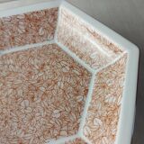 Ceramic fruit cup, leaf decoration, royal china seltmann bavaria 3003/30